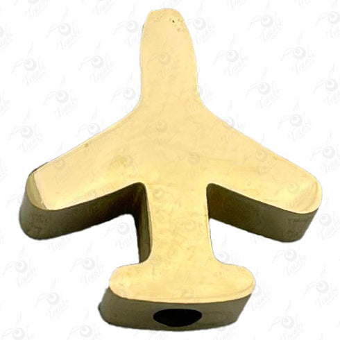 Dije de acero de avión 10 unidades por pieza modelo n°1
